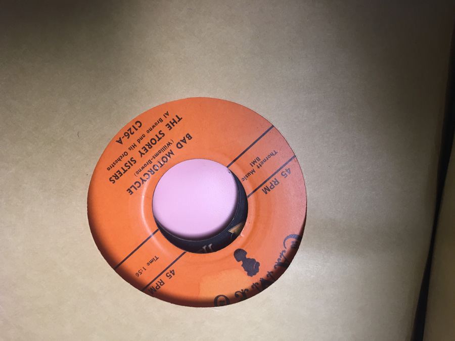 Retro Pink Tune Tote with 45's Vinyl Records [Photo 19]