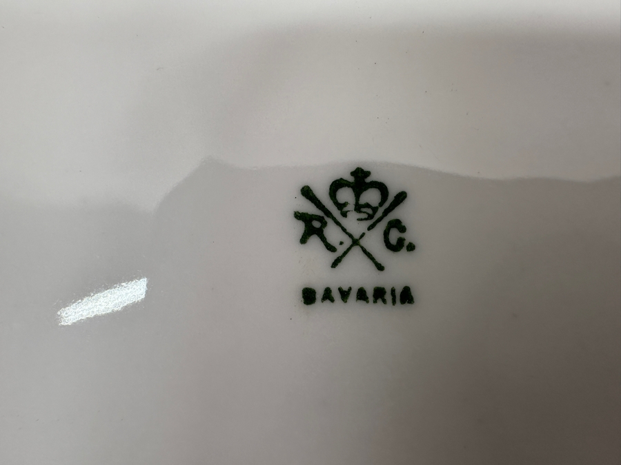 Hand Painted Grape Design RC Bavaria Mugs Tankards Steins 4.75'H Goes with Item #67599 Tall Pitcher [Photo 5]