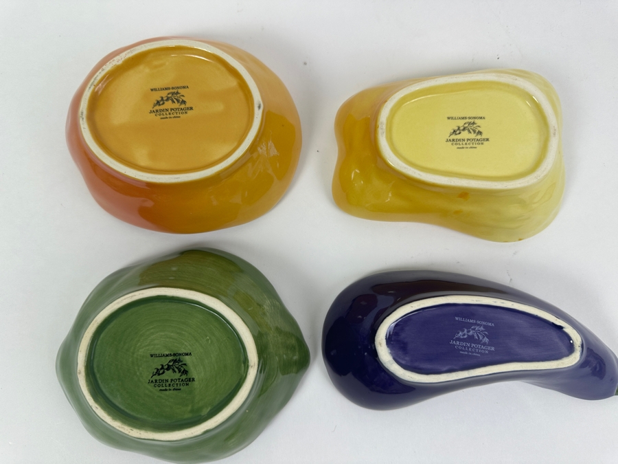 (4) Williams-Sonoma Jardin Potager Collection Dishes 5.5W [Photo 5]