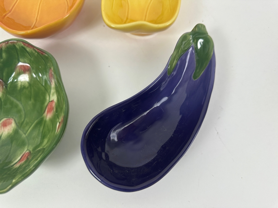 (4) Williams-Sonoma Jardin Potager Collection Dishes 5.5W [Photo 4]