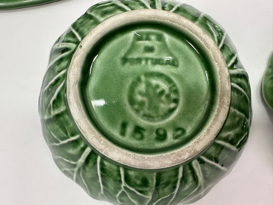 Williams-Sonoma Bordallo Pinheiro Cabbage Bowls & Plate [Photo 13]