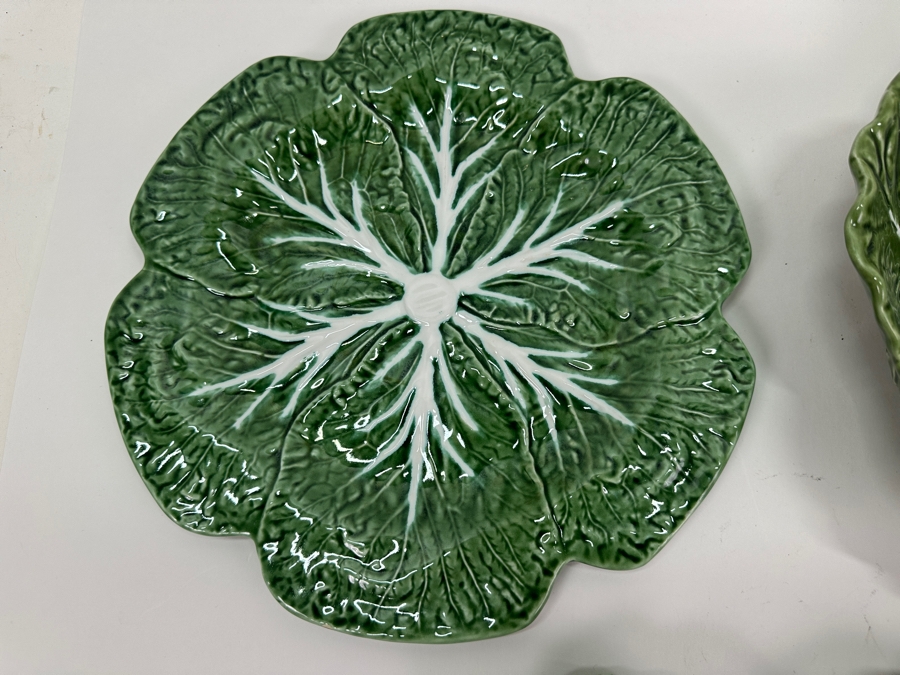 Williams-Sonoma Bordallo Pinheiro Cabbage Bowls & Plate [Photo 4]