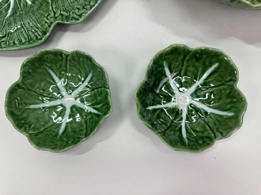 Williams-Sonoma Bordallo Pinheiro Cabbage Bowls & Plate [Photo 6]