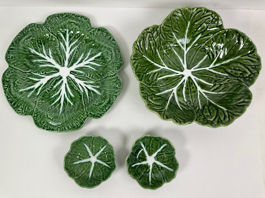 Williams-Sonoma Bordallo Pinheiro Cabbage Bowls & Plate [Photo 2]