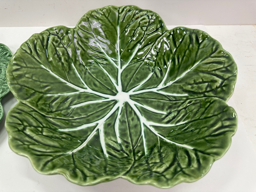 Williams-Sonoma Bordallo Pinheiro Cabbage Bowls & Plate [Photo 3]