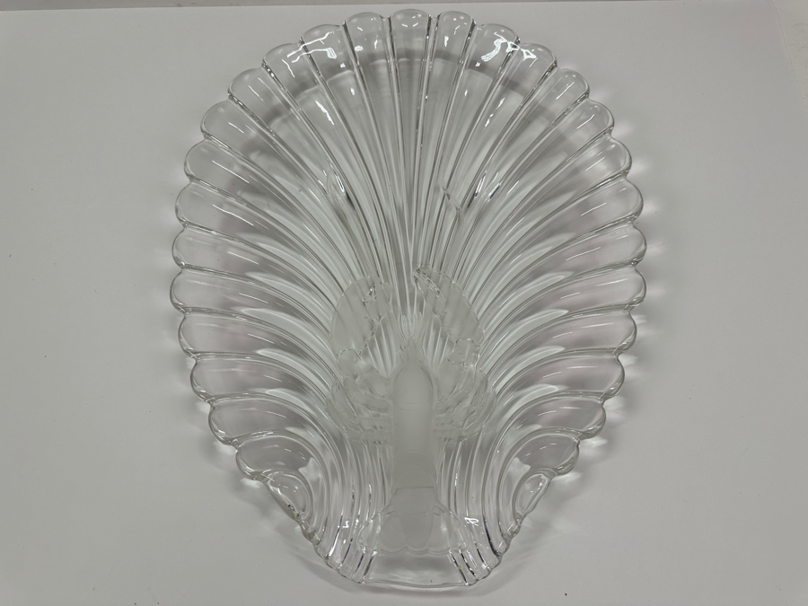 Mikasa Crystal Lobster Platter 12.5' x 16.5' [Photo 2]