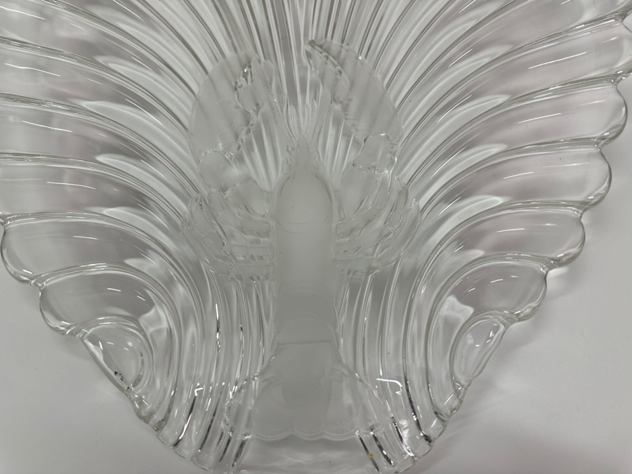 Mikasa Crystal Lobster Platter 12.5' x 16.5' [Photo 3]