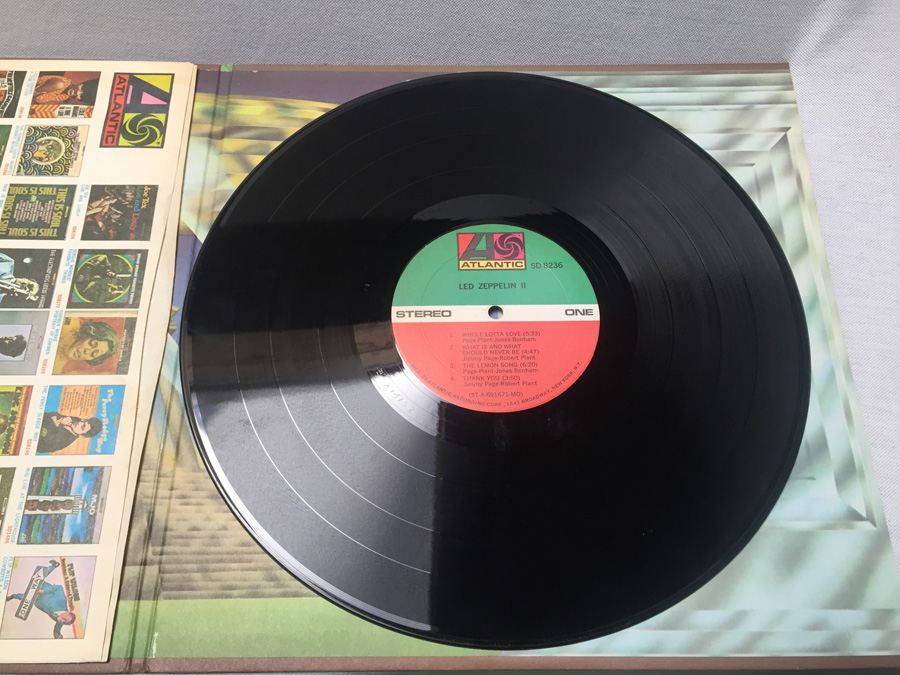 Vinyl Record 33 Led Zeppelin II SD 8236 [Photo 3]