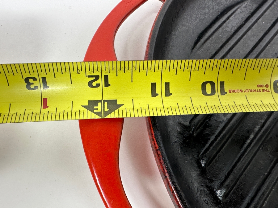 Le Creuset Cast Iron Round Grill 12.5' x 10' [Photo 6]