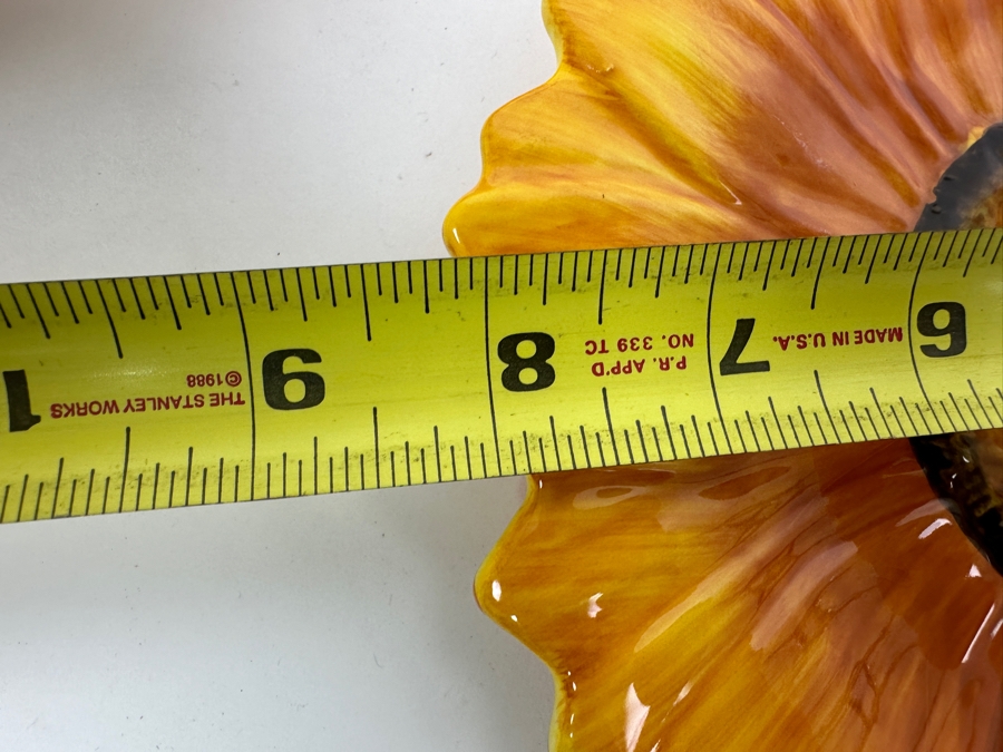 (6) 8' Sunflower Dishes By Tre Sorelle Studios [Photo 6]