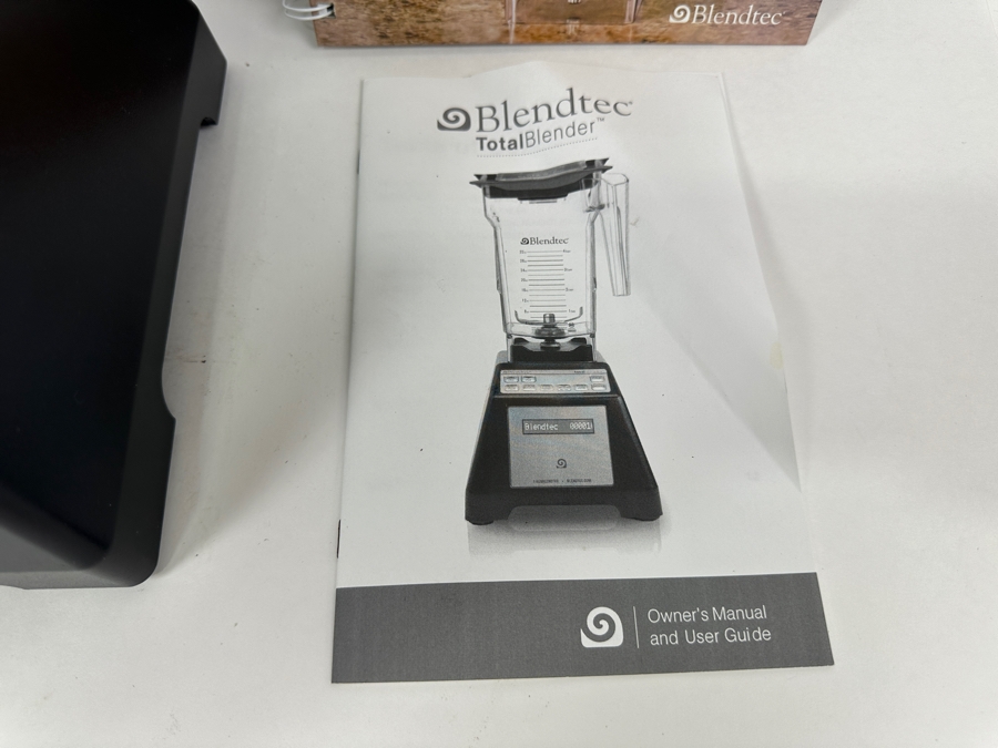 Blendtech ES3 Total Blender with Recipe Book and Manual [Photo 8]