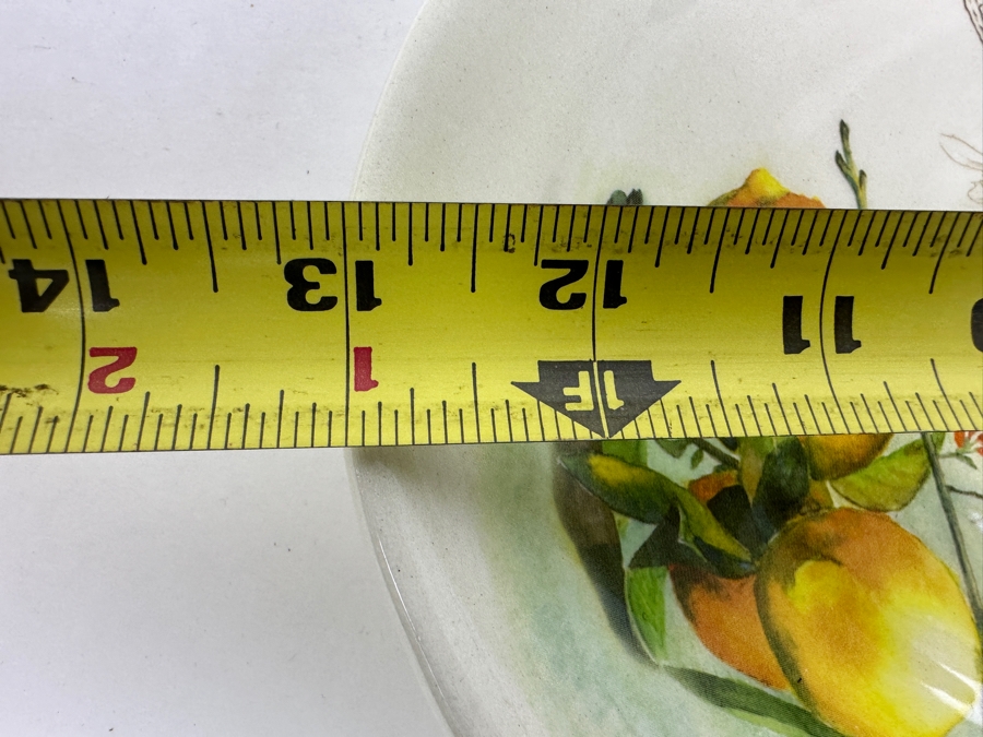 Pair Of Italian Ceramic Oval Dishes By 15.5'W Intrada & 13' Ceramica Cuore [Photo 7]