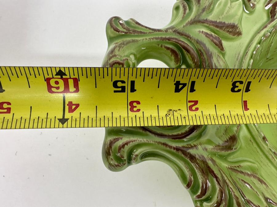 Pair Of Italian Ceramic Oval Dishes By 15.5'W Intrada & 13' Ceramica Cuore [Photo 8]