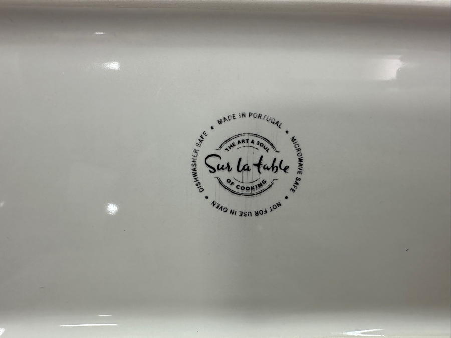 Sur La Table Made In Portugal 13' Charger Plates & 17' Platter Retails $190 [Photo 6]