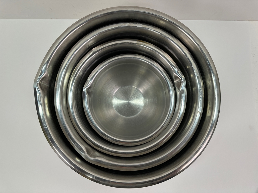 Professional Quality Nesting Stainless Steel Mixing Bowls 12W [Photo 3]