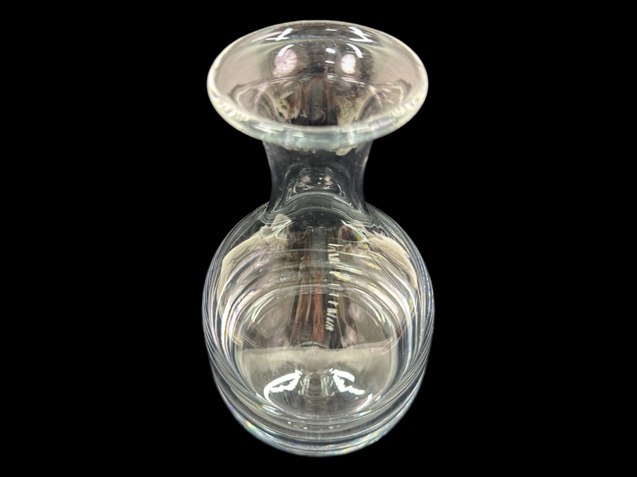 William Yeoward Crystal Glass Classic Carafe Bottle 8.5' H [Photo 2]