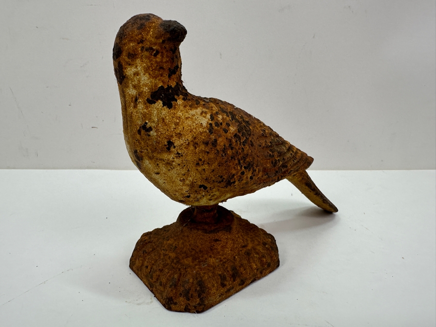 Vintage Cast Iron Bird Door Stop 6W X 5H [Photo 2]