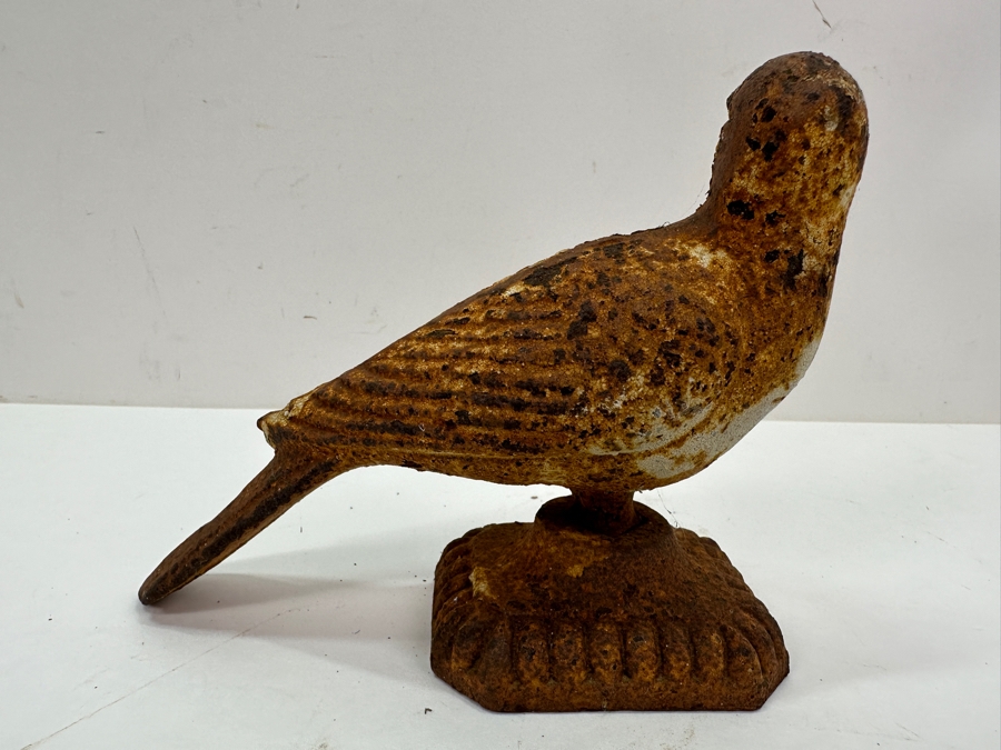 Vintage Cast Iron Bird Door Stop 6W X 5H [Photo 3]