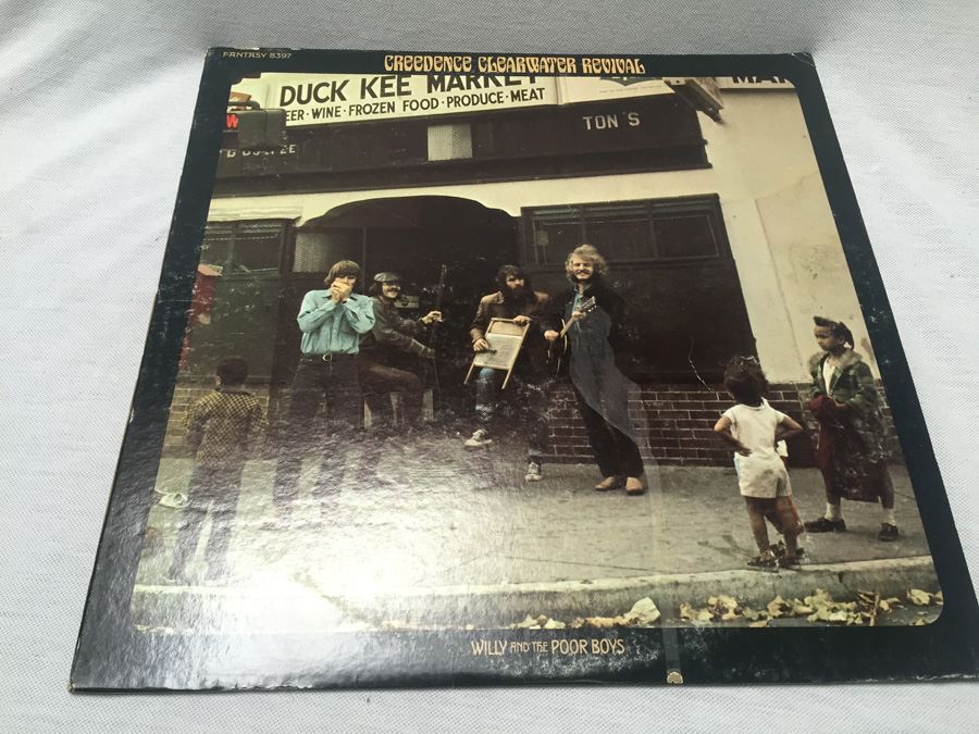 Vinyl Record 33 Fantasy Credence Clearwater Revival CCR Willy and the Poorboys 8397 [Photo 1]