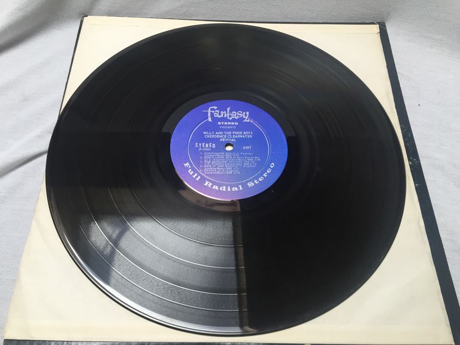 Vinyl Record 33 Fantasy Credence Clearwater Revival CCR Willy and the Poorboys 8397 [Photo 10]