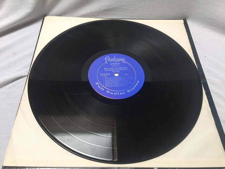 Vinyl Record 33 Fantasy Credence Clearwater Revival CCR Willy and the Poorboys 8397 [Photo 9]