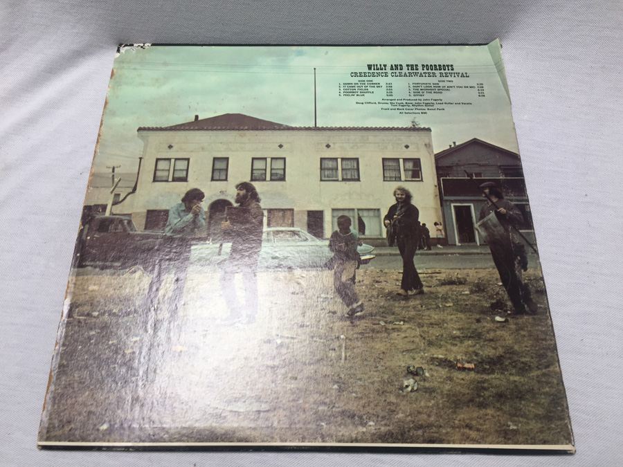 Vinyl Record 33 Fantasy Credence Clearwater Revival CCR Willy and the Poorboys 8397 [Photo 8]