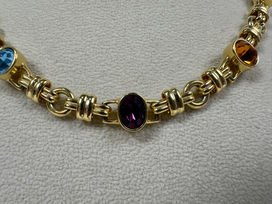 Swarovski Crystal 15' Necklace	 [Photo 3]