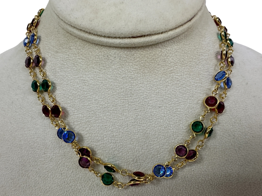 Swarovski Crystal 31' Necklace	