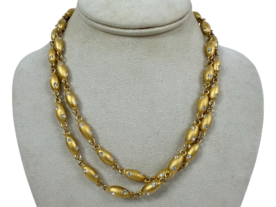 Swarovski Crystal 35' Necklace