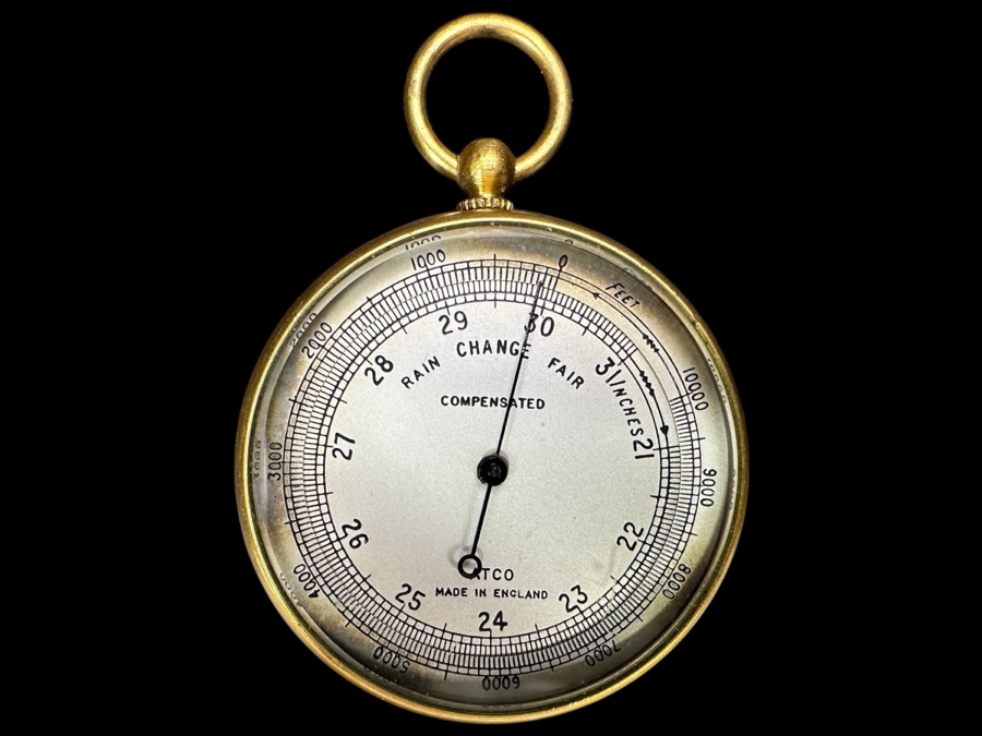 ATCO Pocket Barometer Made In England