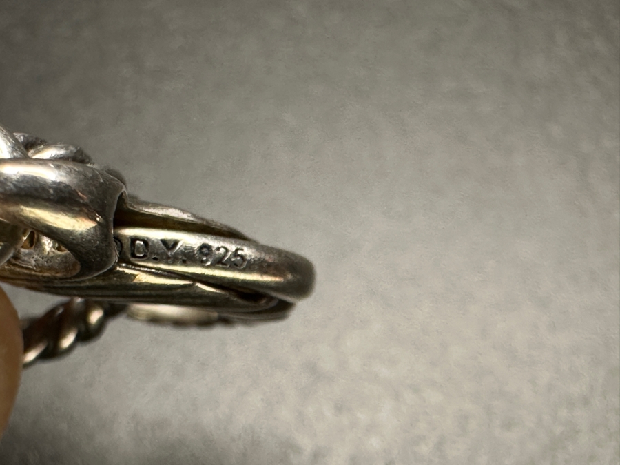 David Yurman Sterling Silver 38' Multi-Stone Necklace 118.9g [Photo 6]