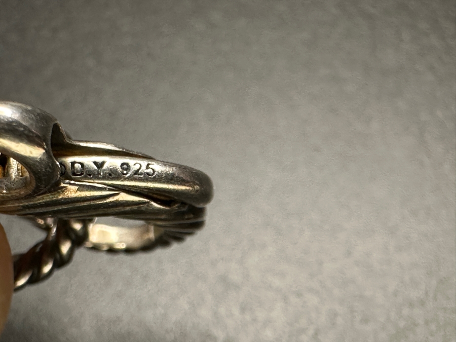 David Yurman Sterling Silver 38' Multi-Stone Necklace 118.9g [Photo 7]