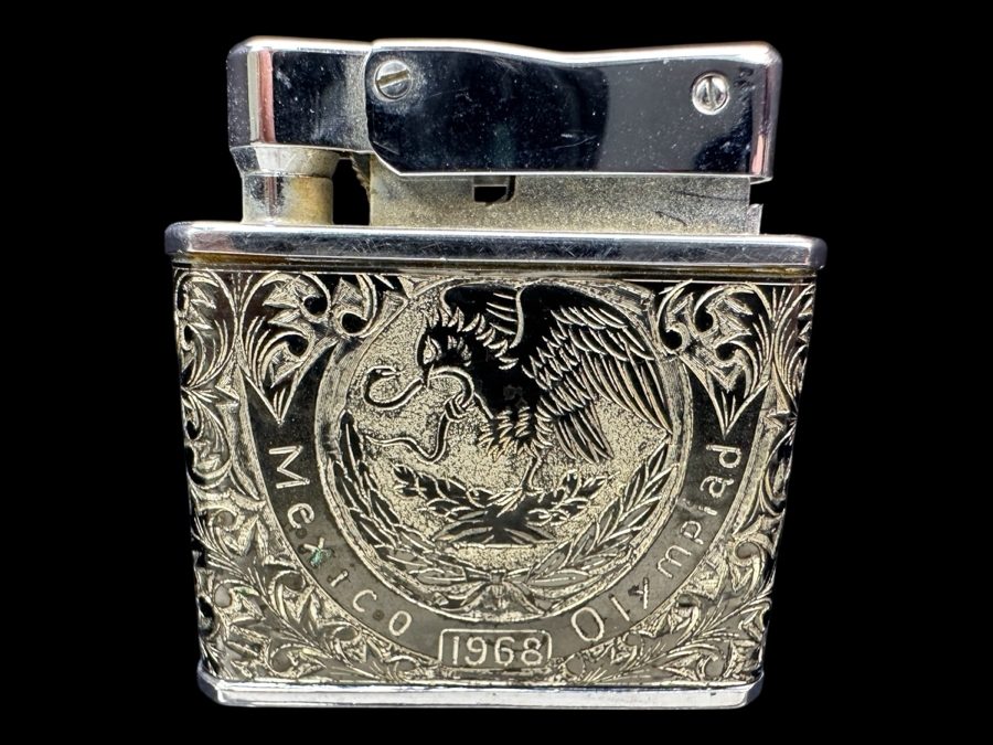 Souvenir Penguin's Lighter Commemorating The Mexico City 1968 Summer Olympics