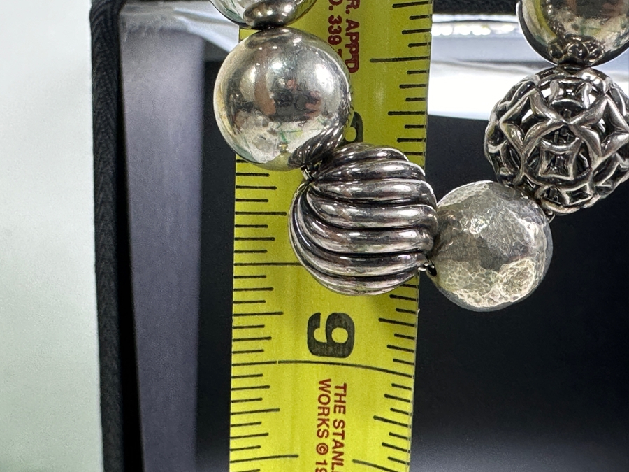 David Yurman Sterling Silver Elements 17' Statement Necklace 83.1g Estimate $1,400 [Photo 6]