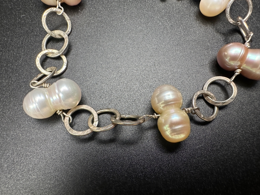 7' Pearl Bracelet 17.1g [Photo 3]