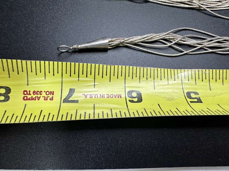 Pair Of 7' Sterling Silver Bracelets 8.4g [Photo 2]