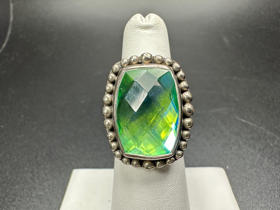 Sterling Silver Loribonn Ring Size 6 14.4g [Photo 2]