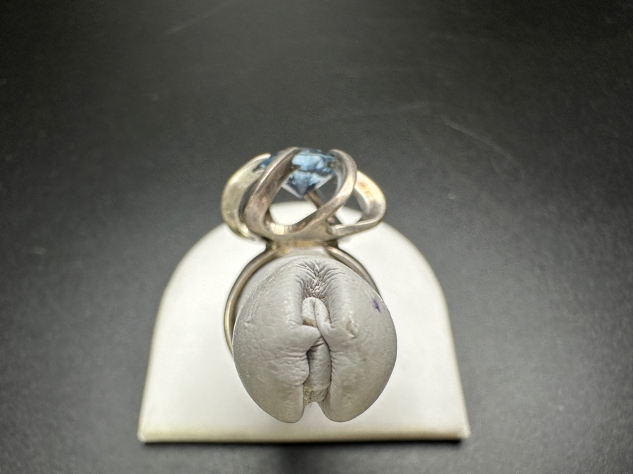 Sterling Silver Mexican Ring Size 5.5 5.7g [Photo 6]