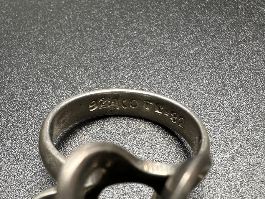 Sterling Silver Mexican Ring Size 5.5 5.7g [Photo 7]