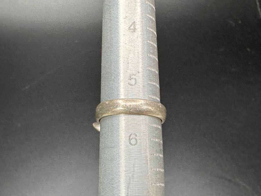 Sterling Silver Mexican Ring Size 5.5 5.7g [Photo 8]