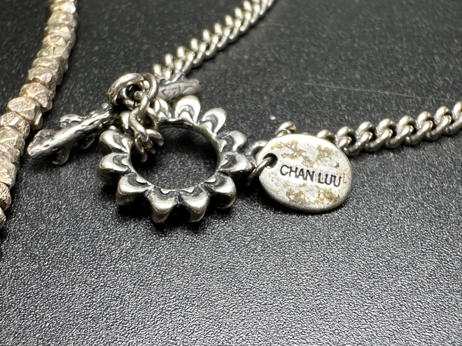 Chan Luu Sterling Silver 41' Necklace 41.1g [Photo 4]