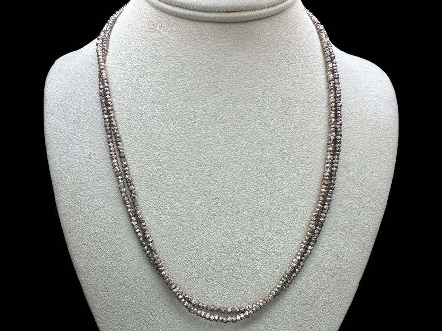 Chan Luu Sterling Silver 41' Necklace 41.1g