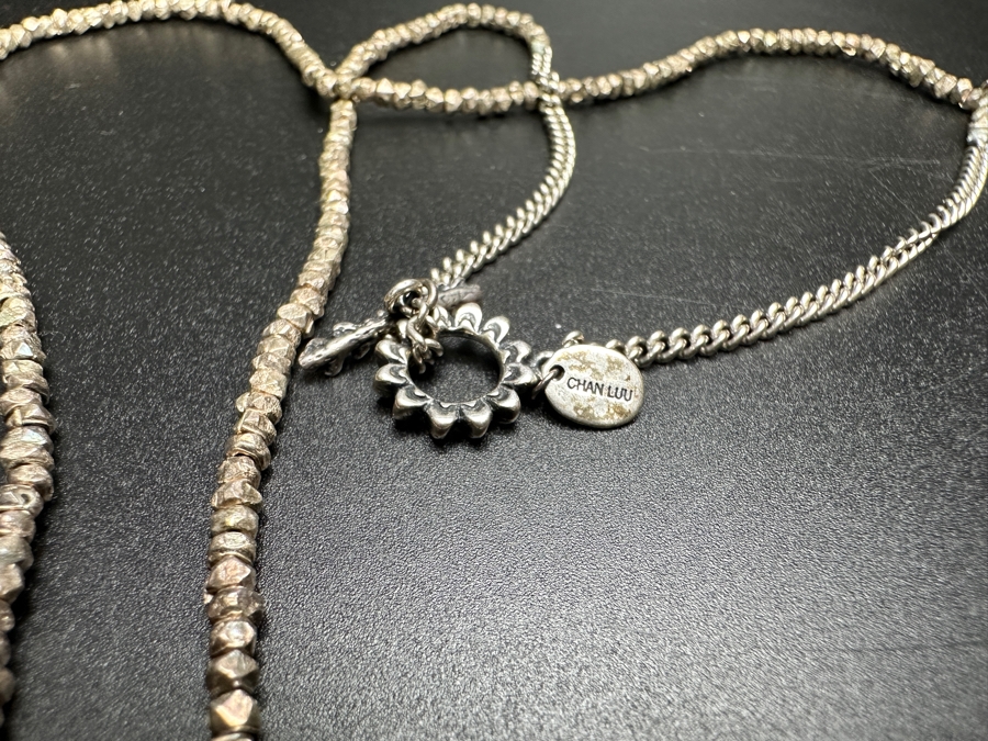Chan Luu Sterling Silver 41' Necklace 41.1g [Photo 3]