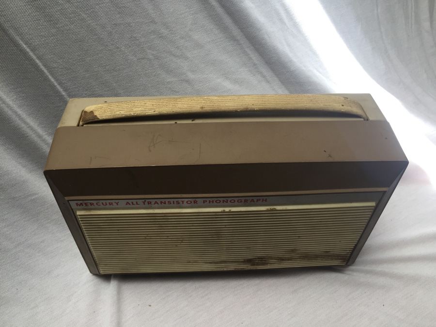 Mercury Portable Battery Powered Record Player Phonograph Made in Holland by Philips [Photo 5]