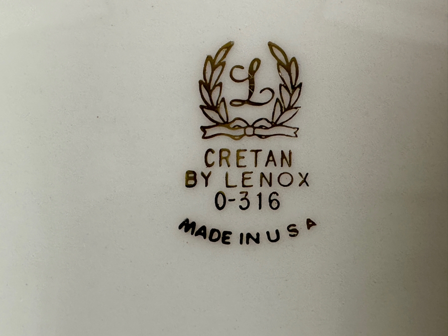 (9) Lenox Cretan 11' Dinner Plates [Photo 4]