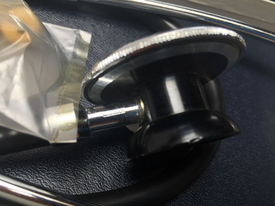 Vintage Peerless Lightweight Stethoscope Model No. 445 Chrome Marshall Electronics Clayton Division [Photo 7]