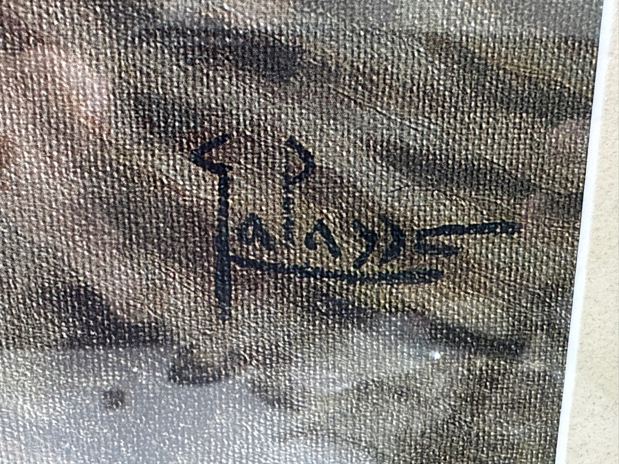 Boats On The Beach Print By Adriano Galasso Framed 42 X 34 [Photo 3]