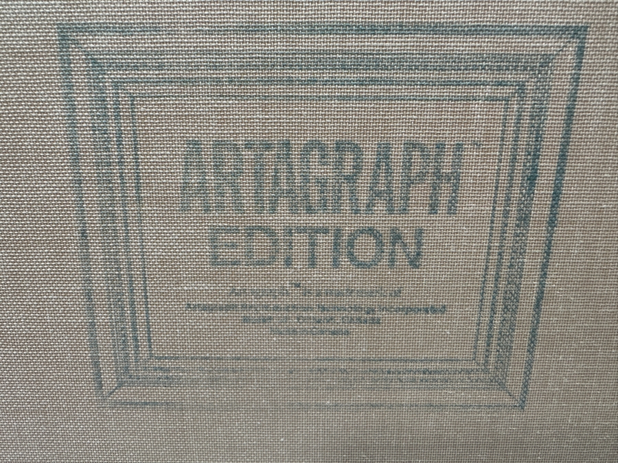 Claude Monet (After) 'Water Lilies' Artagraph Canvas Giclee Print 28.5 X 18.5 Framed 37.5 X 28 [Photo 7]