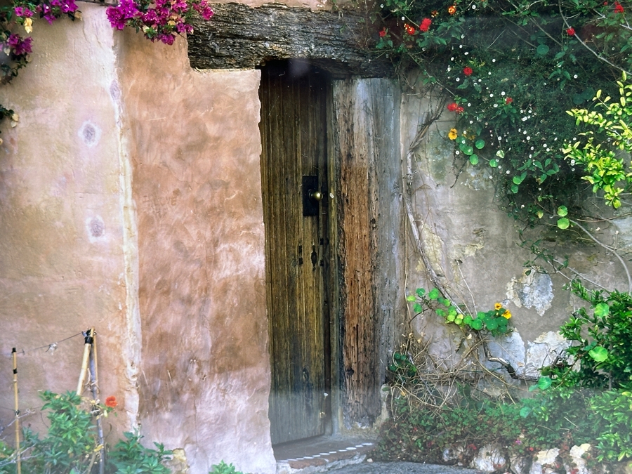 Vern Clevenger Handcrafted Limited Edition Photograph Titled 'Carmel Mission Corner' Numbered 23 Of 500 16 X 12 Framed 29.5 X 25.5 Artist Signed Lower Right [Photo 5]