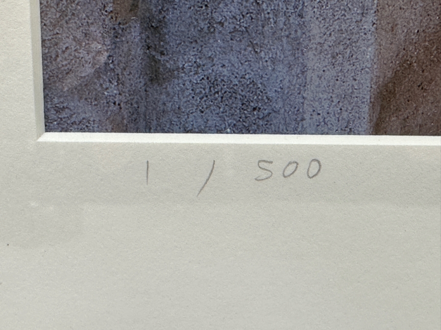 Vern Clevenger Handcrafted Limited Edition Photograph Titled 'San Francisco El Grande #1' Numbered 1 Of 500 16 X 12 Framed 29.5 X 25.5 Artist Signed Lower Right [Photo 6]